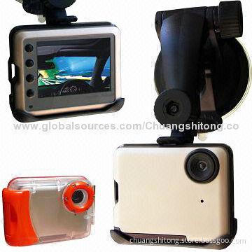 Outdoor Sport DVR for Car, Bike, Helmet and Surfboard